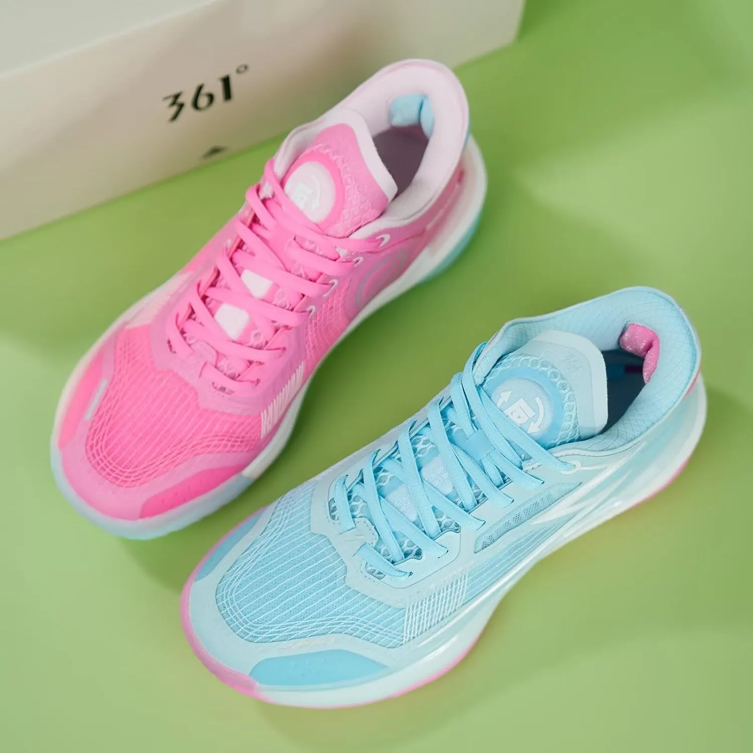 361° Biospeed BB Basketball Shoes for Men Breathable Outdoor Sneakers Cushioning,Lightweight Fashion Anti Slip Shoe for Court Street,Zapatillas de baloncesto Hombre