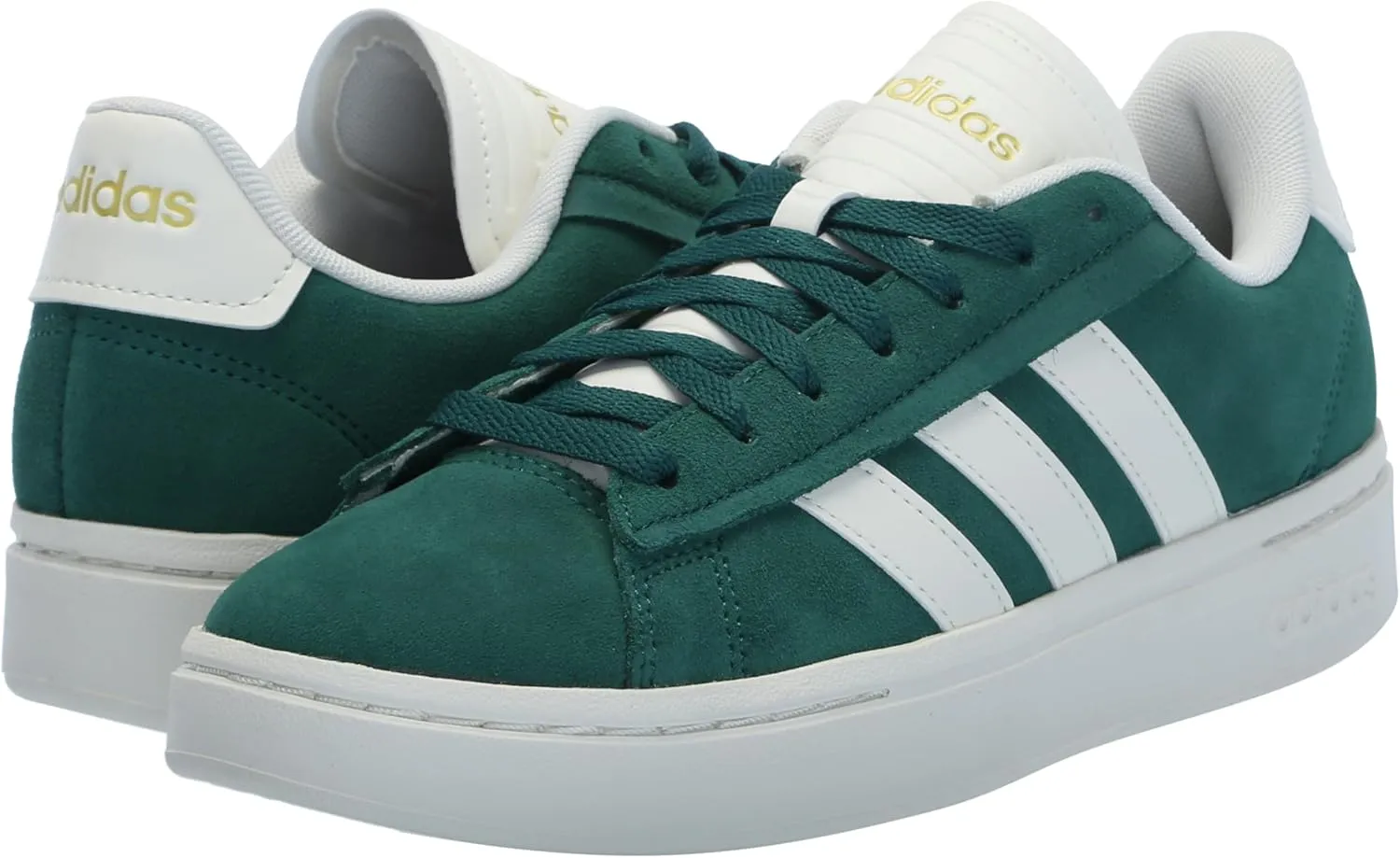 adidas Mens Grand Court Alpha Lace Up Sneakers Shoes Casual - Blue