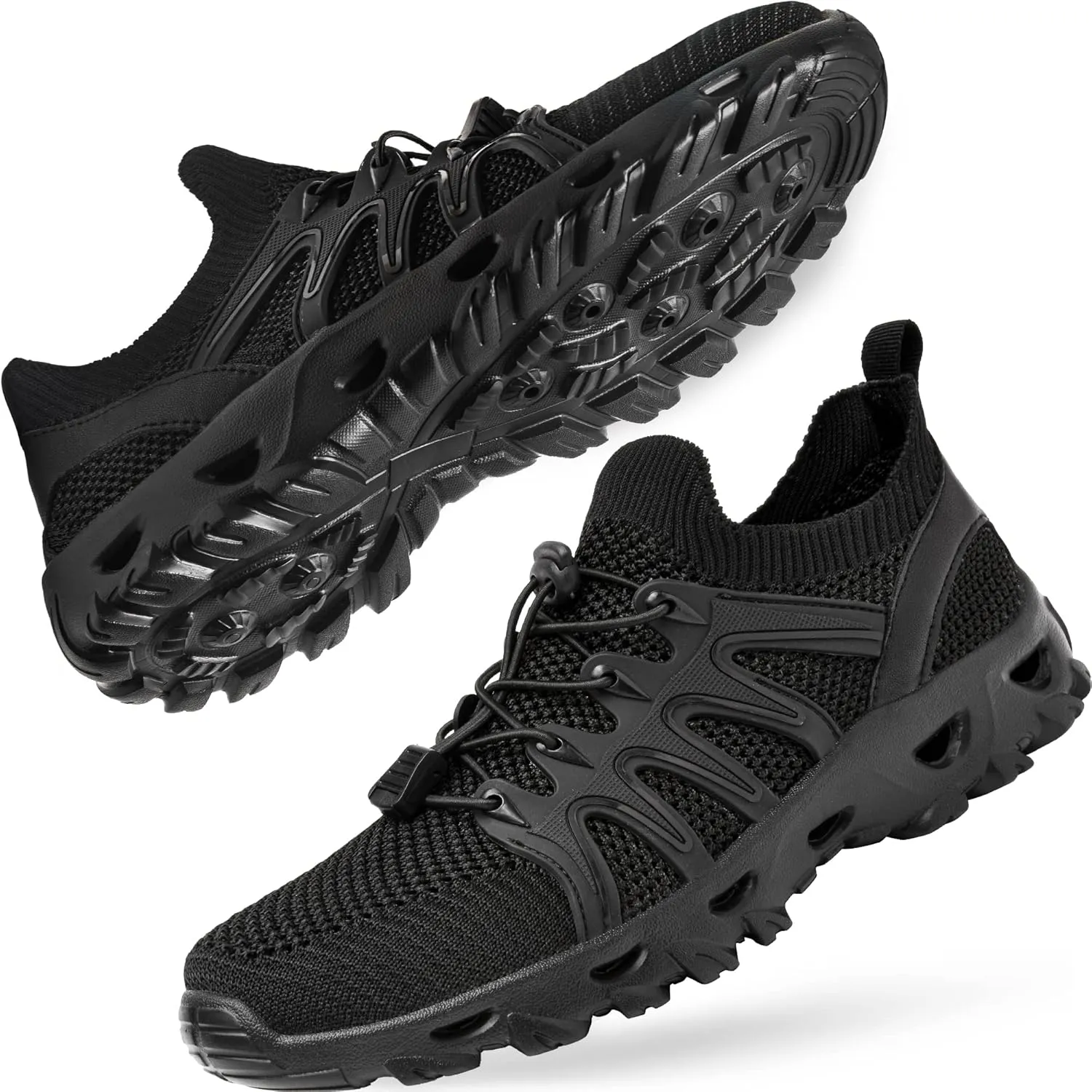 Alibress Water Shoes for Women Men Quick-Dry Aqua Shoes Men's Hiking Water Shoes Women's Beach Shoes Lightweight Water Sports Shoes for Swimming Fishing Kayaking
