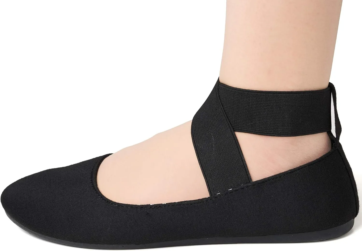 Alpine Swiss Peony Womens Ballet Flats Elastic Ankle Strap Shoes Slip On Loafers - Order 1 Size up Runs Small