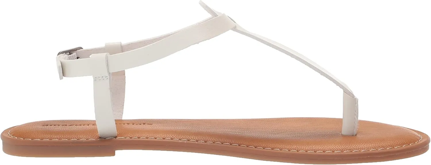 Amazon Essentials Women's Casual Thong Sandal with Ankle Strap