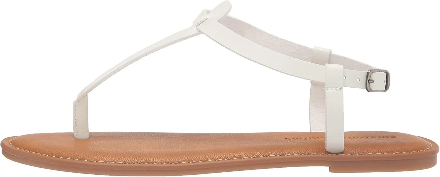 Amazon Essentials Women's Casual Thong Sandal with Ankle Strap
