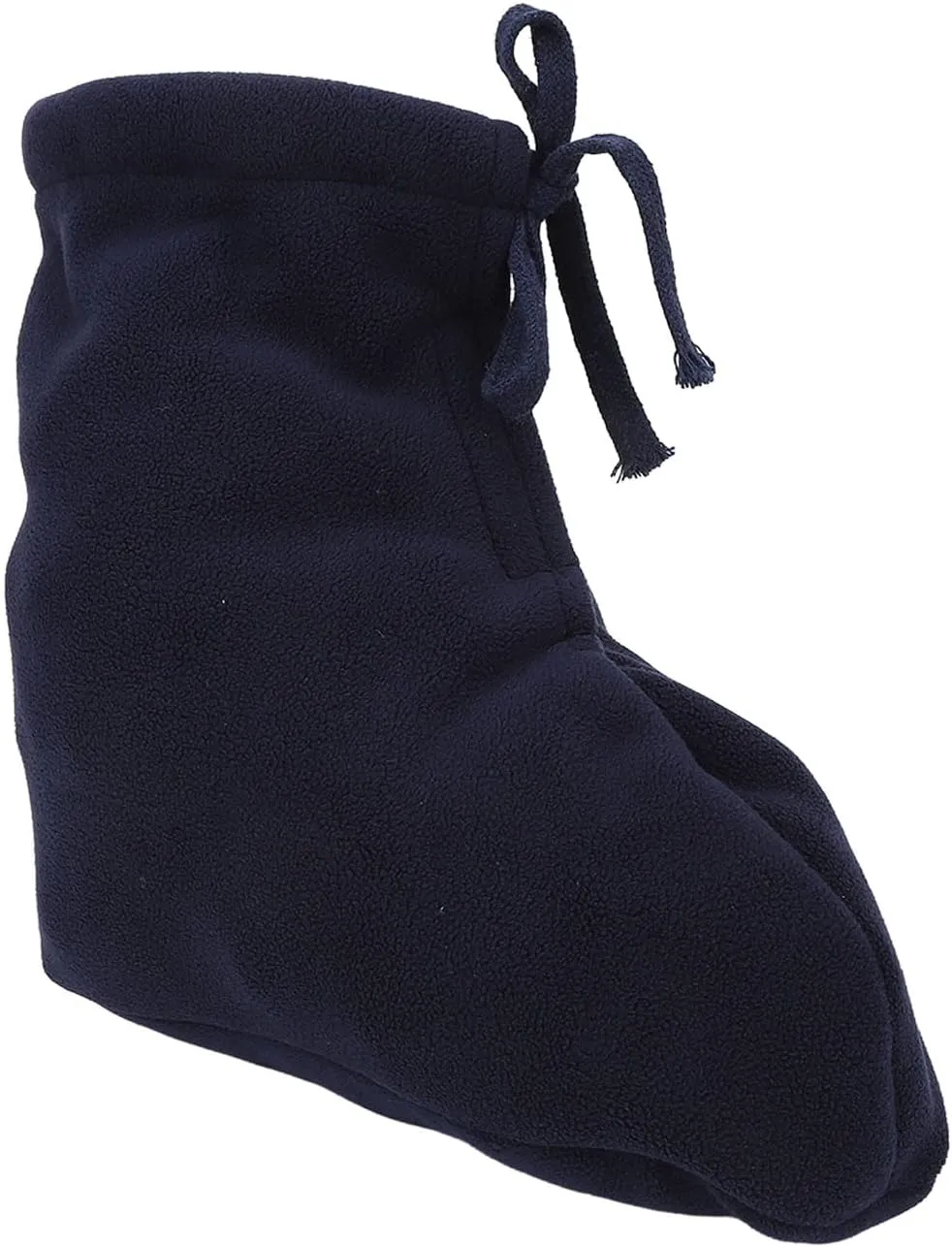 ANGGREK Cast Toe Cover Sock, Thickened Padded Cast Foot Warm Sock Soft FleeceFoot Warmer for Winter Dark Blue