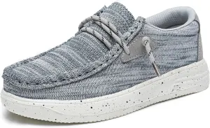 Apakowa Kids Boys Slip On Loafers Boat Shoes Girls Loafers Shoes (Toddler/Little Kid/Big Kid)