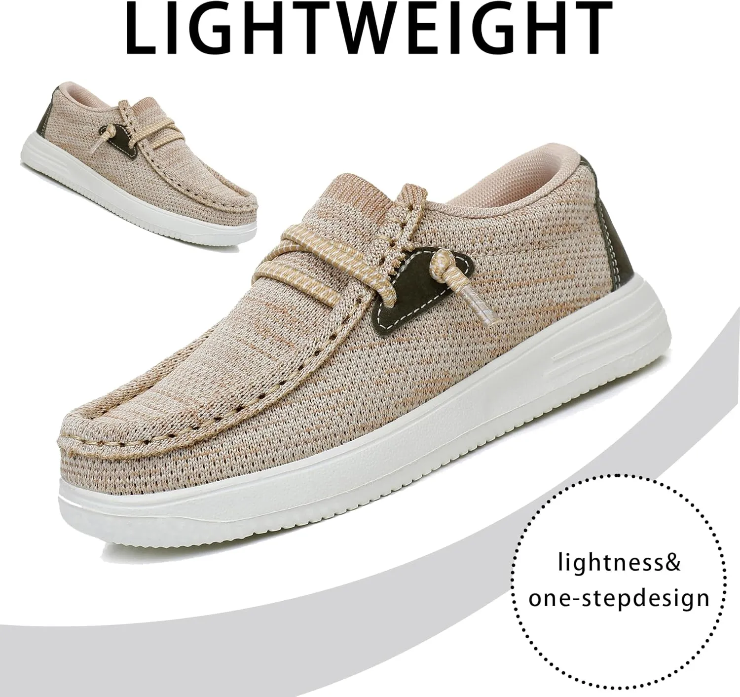 Apakowa Kids Boys Slip On Loafers Boat Shoes Girls Loafers Shoes (Toddler/Little Kid/Big Kid)