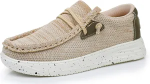 Apakowa Kids Boys Slip On Loafers Boat Shoes Girls Loafers Shoes (Toddler/Little Kid/Big Kid)