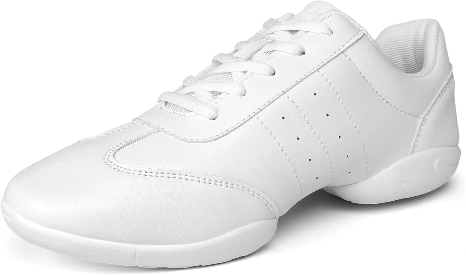 ARCLIBER White Cheer Shoes Girls Dance Shoes Cheerleading Sports Training Athletic Tennis Shoes