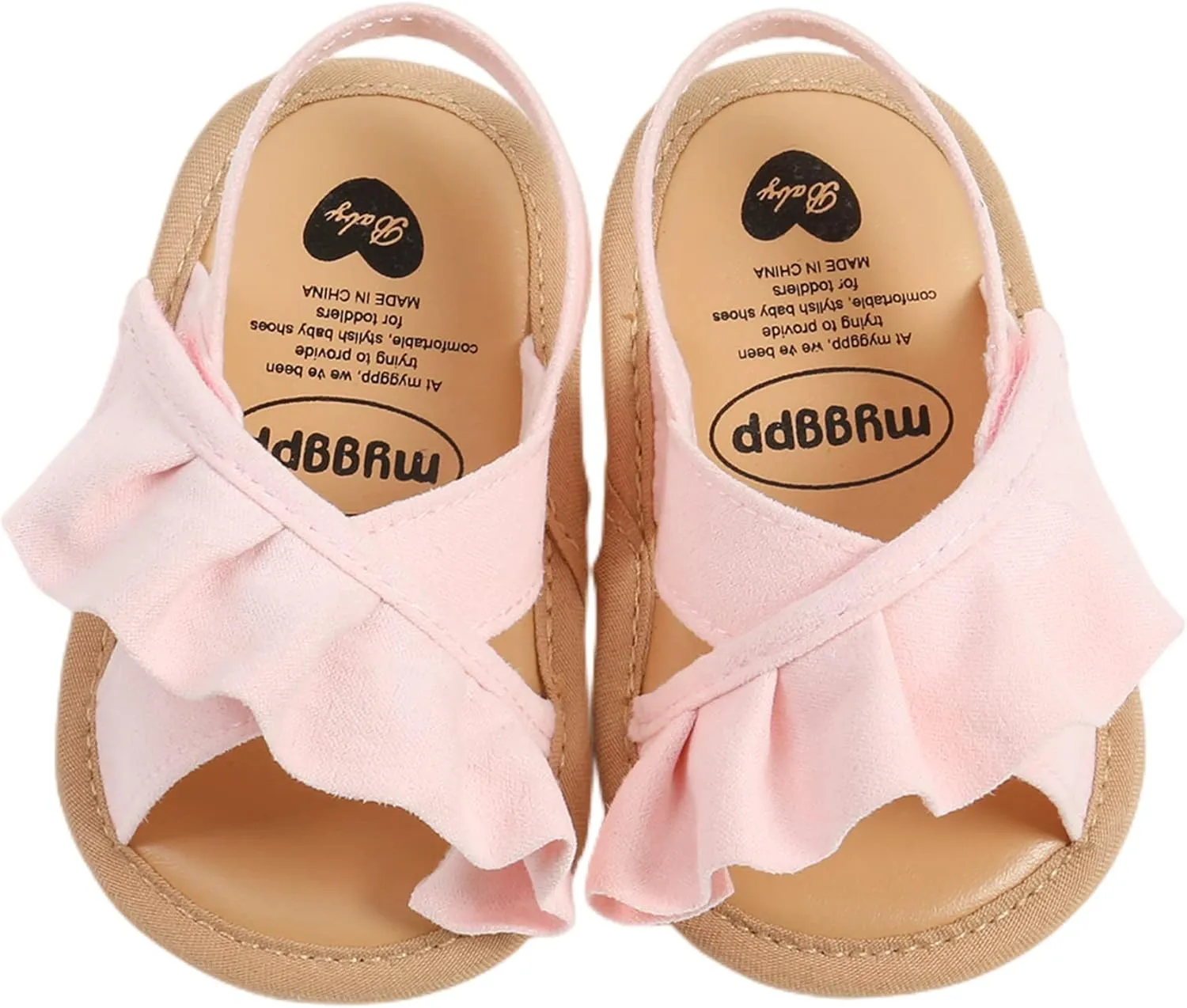 Baby Girls Sandals Summer Shoes Outdoor First Walker Toddler Girls Shoes for Summer