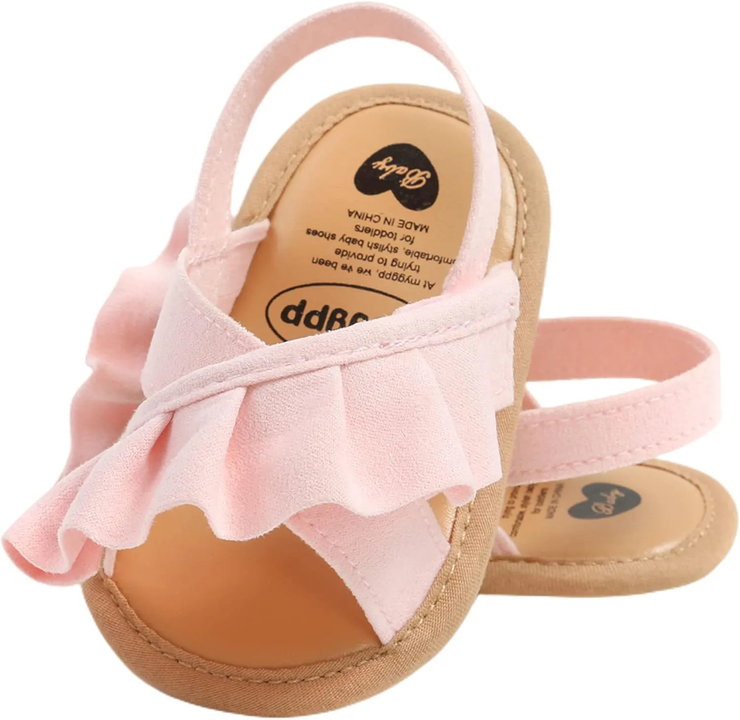 Baby Girls Sandals Summer Shoes Outdoor First Walker Toddler Girls Shoes for Summer