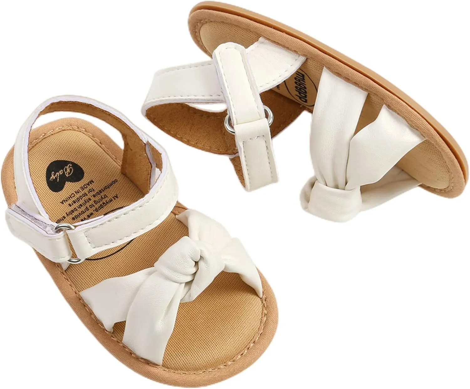 Baby Girls Sandals Summer Shoes Outdoor First Walker Toddler Girls Shoes for Summer