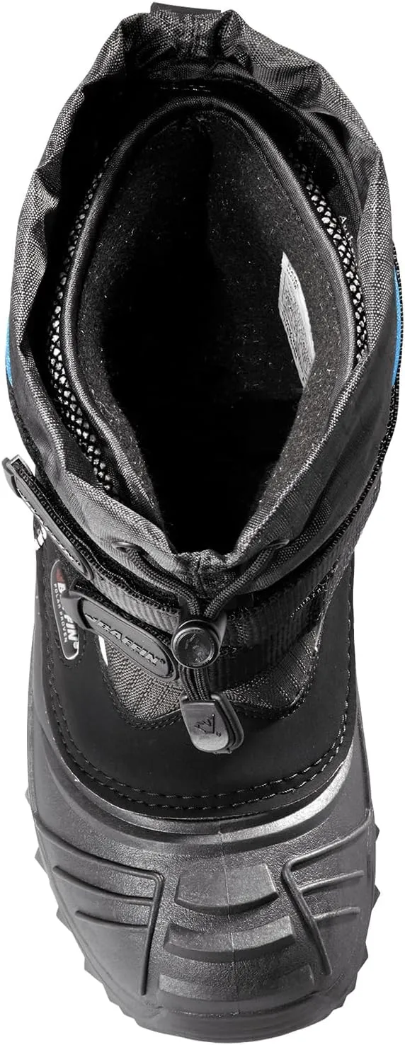 Baffin Unisex Kids' YOUNG EIGER Insulated Waterproof Tall-Height Snow Boots w/Full-Grain Leather Upper & Polar Rubber Base