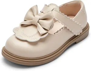Balabala Toddler Girl Mary Jane Flats Girls Princess Dress Shoes Little Girl School Uniform Party Wedding Shoes