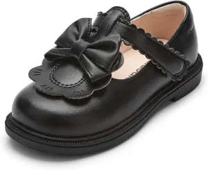 Balabala Toddler Girl Mary Jane Flats Girls Princess Dress Shoes Little Girl School Uniform Party Wedding Shoes