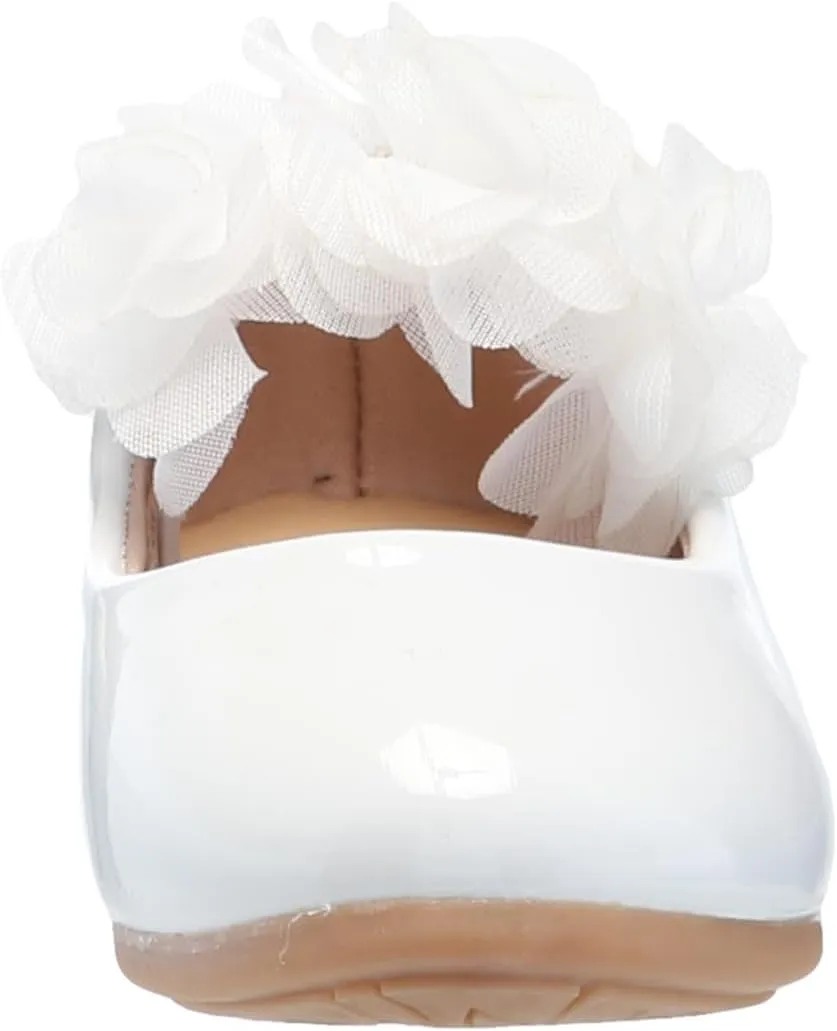 Ballerina Flats - Girls Classic Leatherette Ballet Shoe (Toddler Little Kid Big Kid)