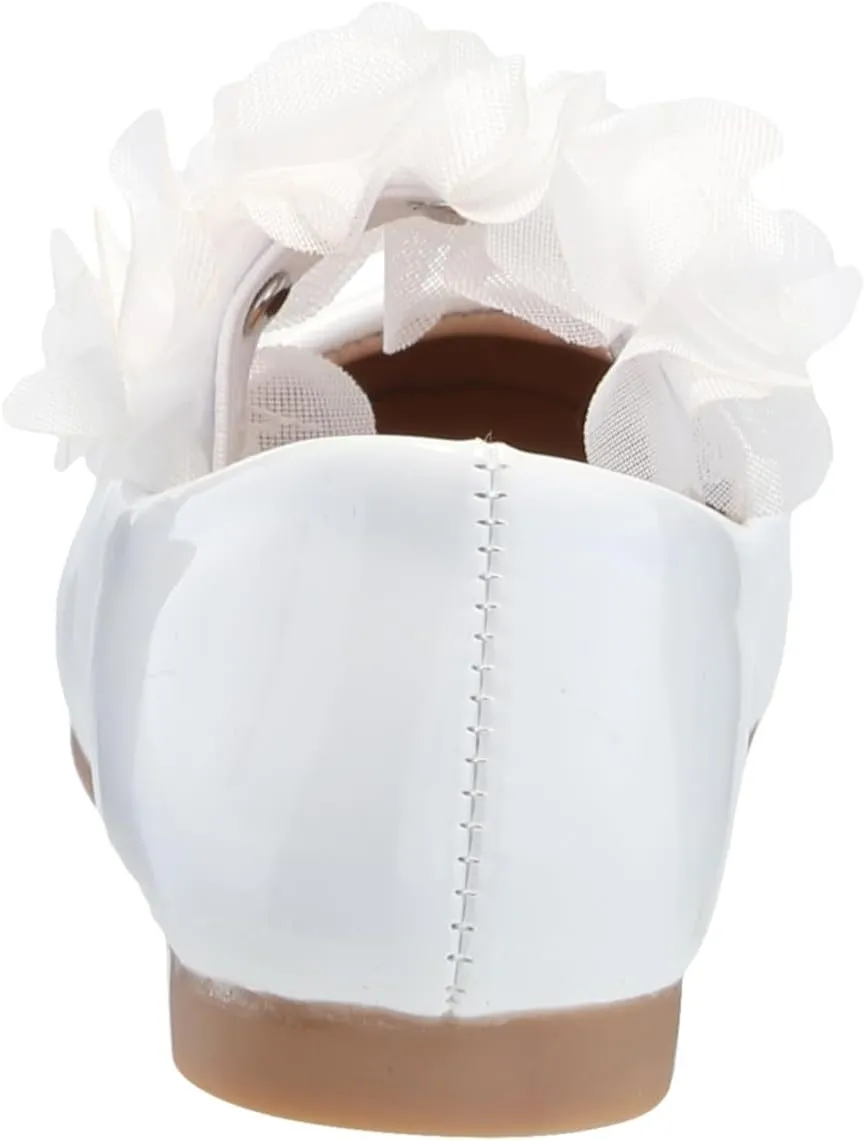 Ballerina Flats - Girls Classic Leatherette Ballet Shoe (Toddler Little Kid Big Kid)