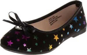 Ballerina Flats - Girls Classic Leatherette Ballet Shoe (Toddler Little Kid Big Kid)