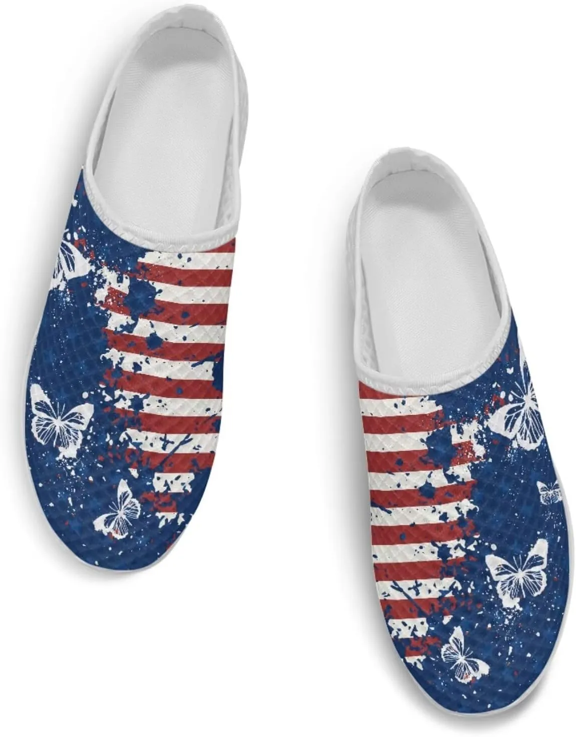Binienty Mule Sneakers for Women Soft EVA Sole Anti-Slip Garden Clogs Fashion Slip on Loafers