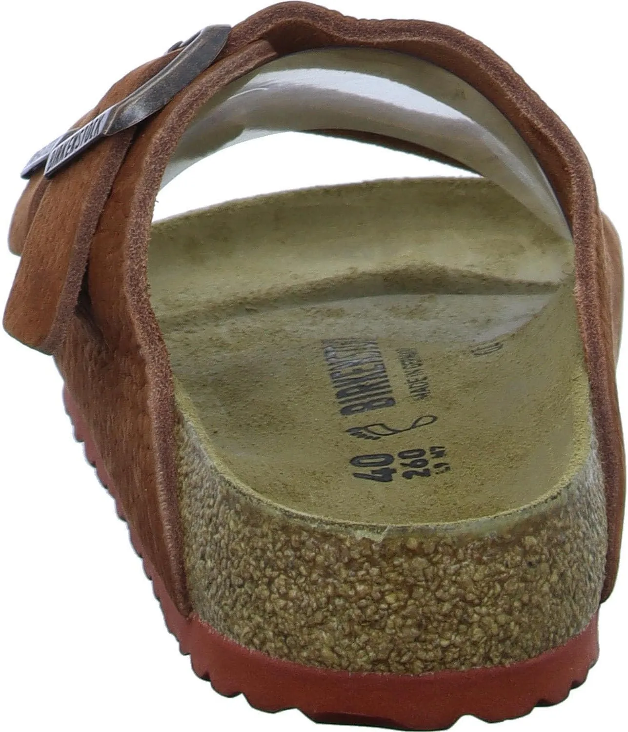 Birkenstock Arizona Nubuck Leather Sandals - Iconic Two-Strap Design with Soft Footbed Comfort - Multiple Colors & Sizes