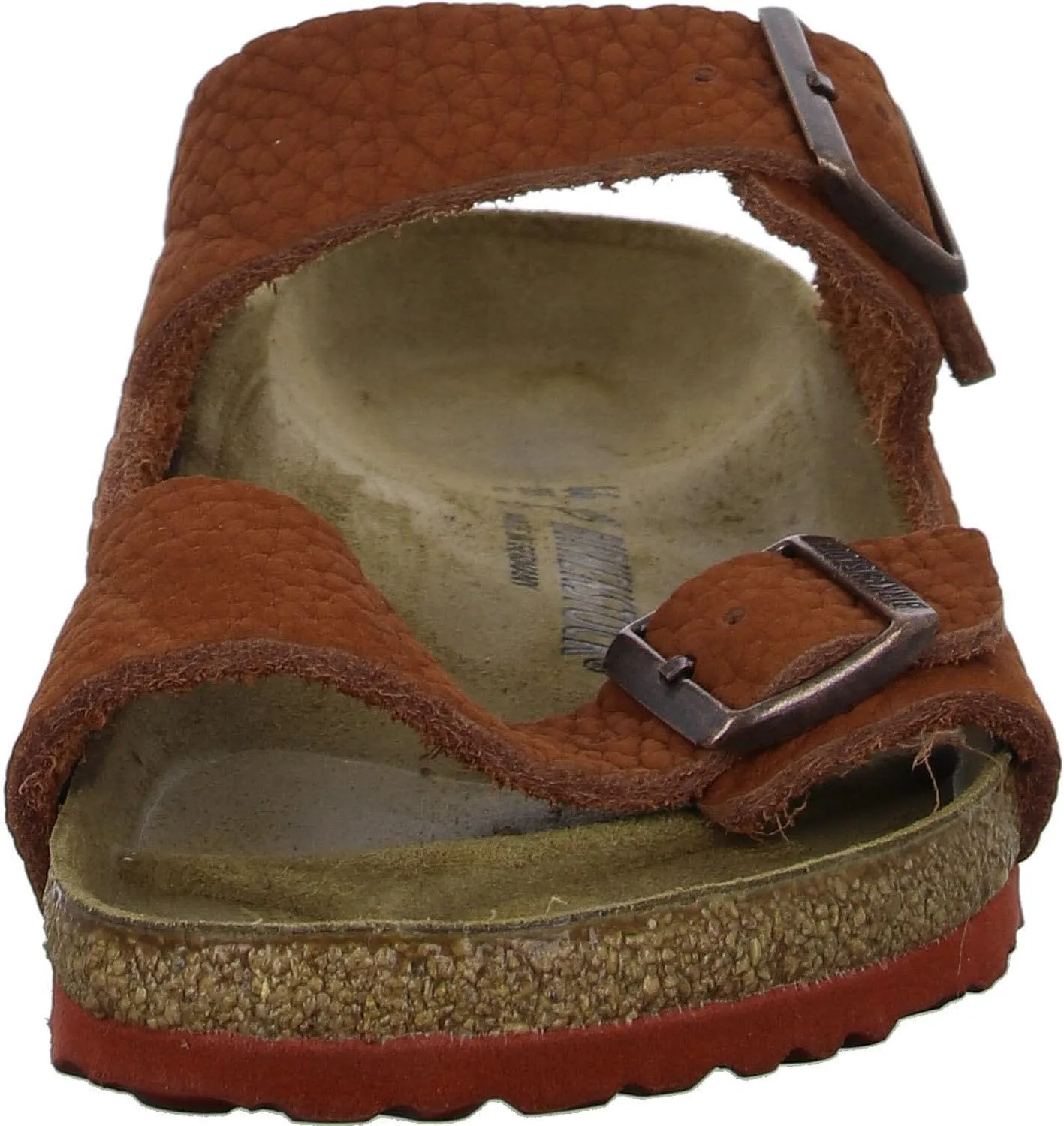 Birkenstock Arizona Nubuck Leather Sandals - Iconic Two-Strap Design with Soft Footbed Comfort - Multiple Colors & Sizes