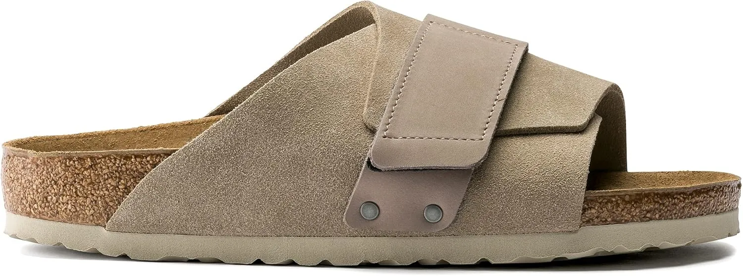 Birkenstock Men's Kyoto Suede Nubuck Sandals