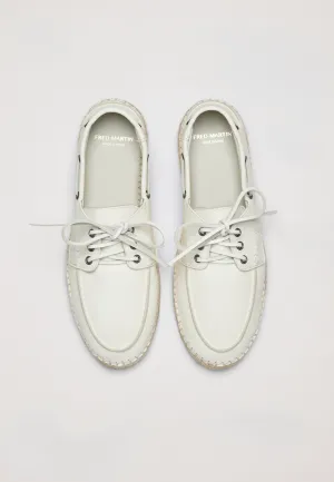 Boat Shoes - Panna Leather