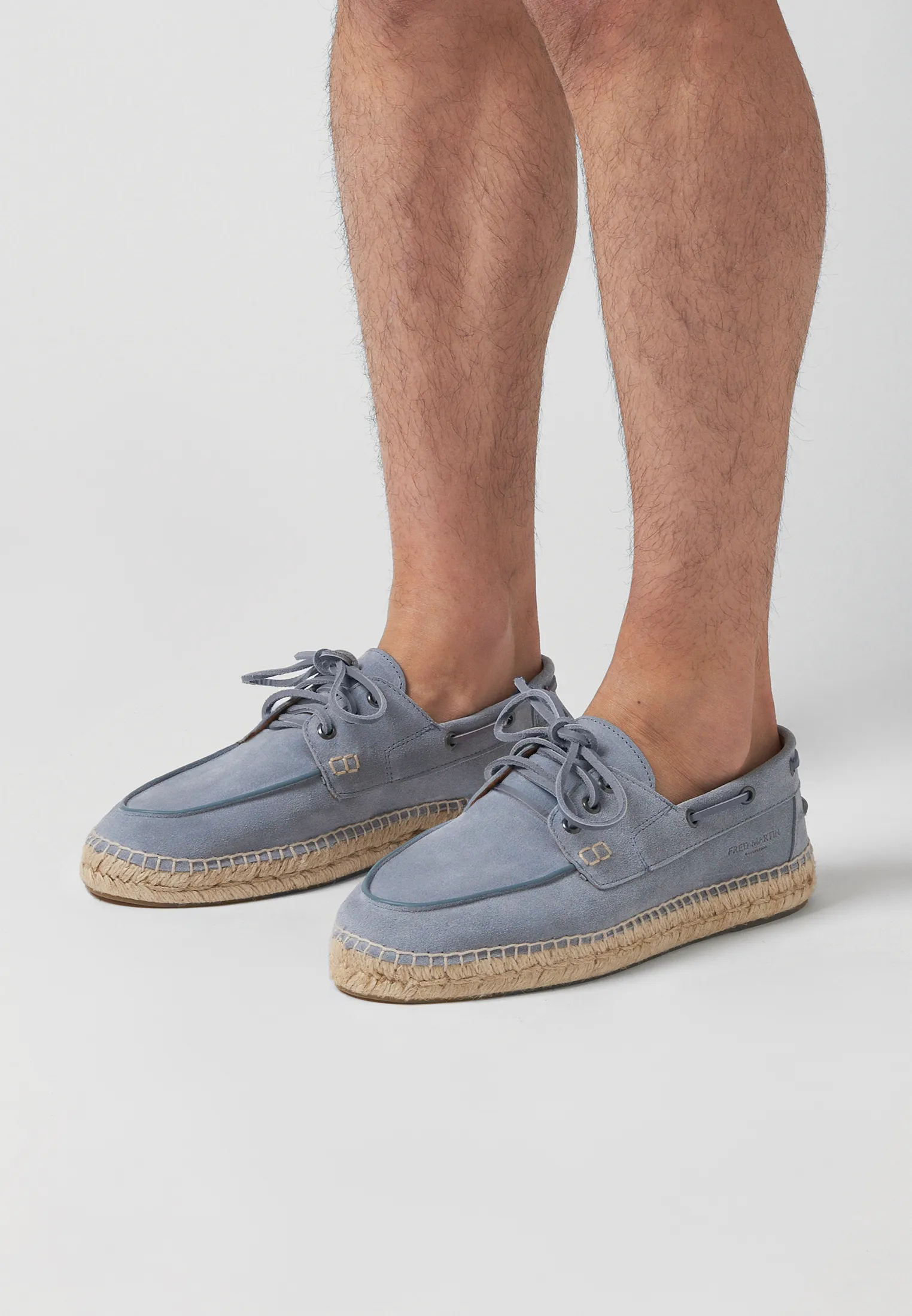 Boat Shoes - Sky Suede