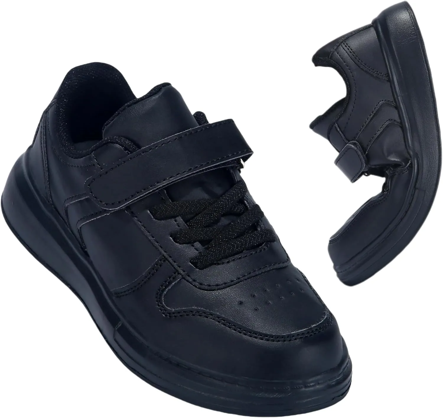 Boys Girls Toddler Shoes Tennis Hook&Loop Breathable Lightweight Sneakers (Size 10-3)
