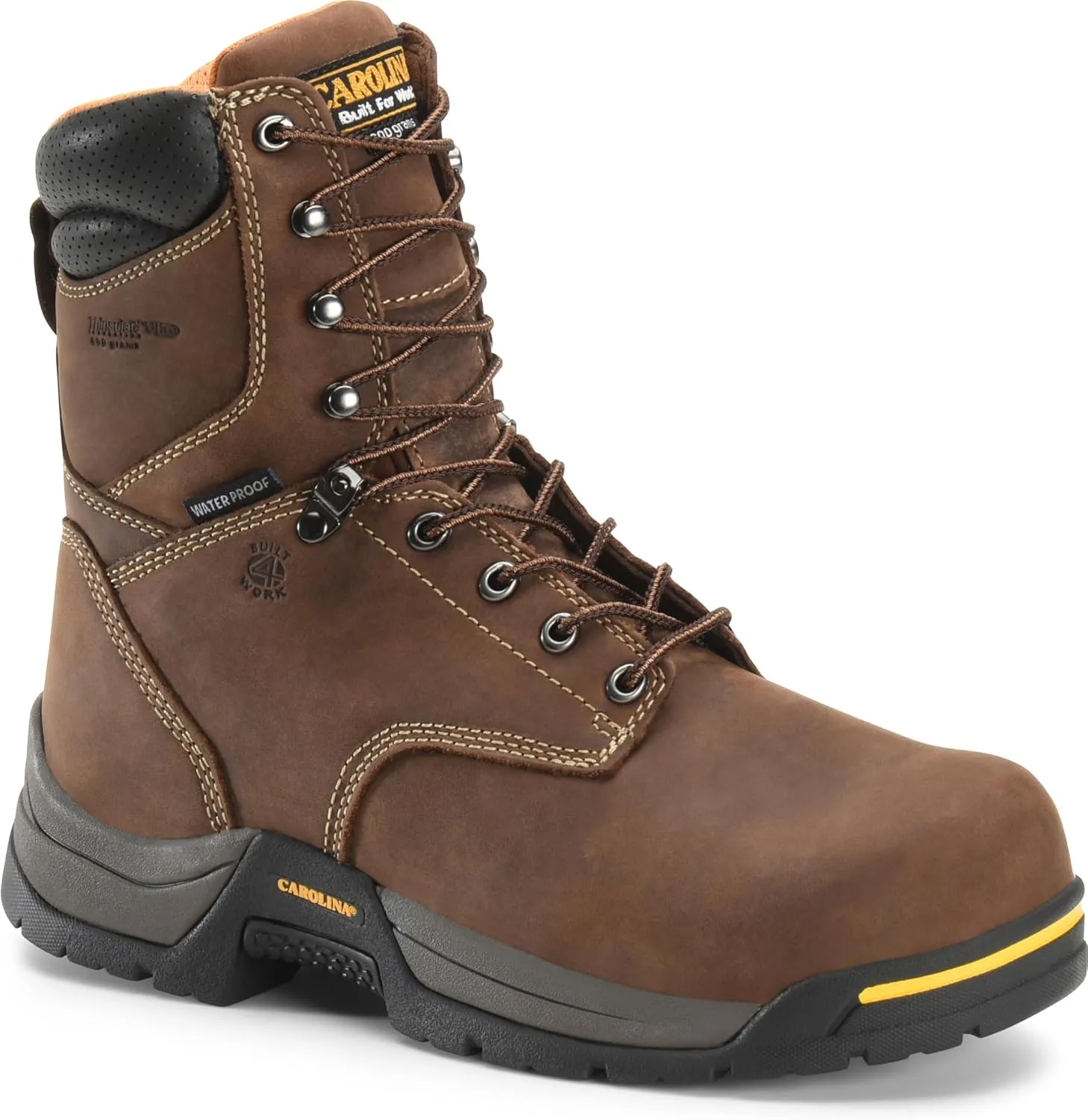 Carolina Men's Bruno Hi 8" Composite Toe Insulated Waterproof Work Boot