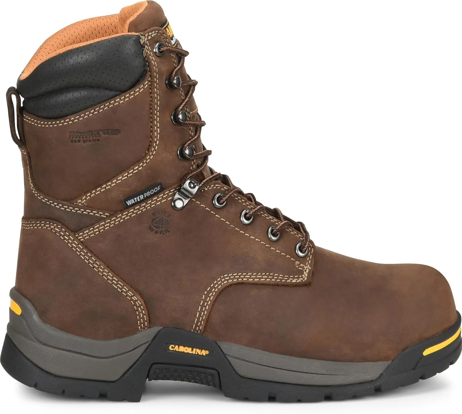 Carolina Men's Bruno Hi 8" Composite Toe Insulated Waterproof Work Boot