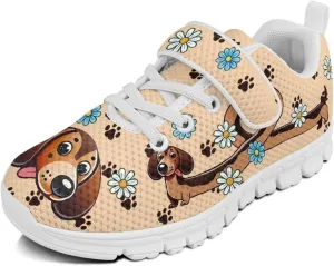 Cartoon Animals Kids Shoes Boys Girls Sneakers Unisex Lightweight Running Shoes Breathable Athletic Fitness Sneakers for Little Kid SizeUS11-15