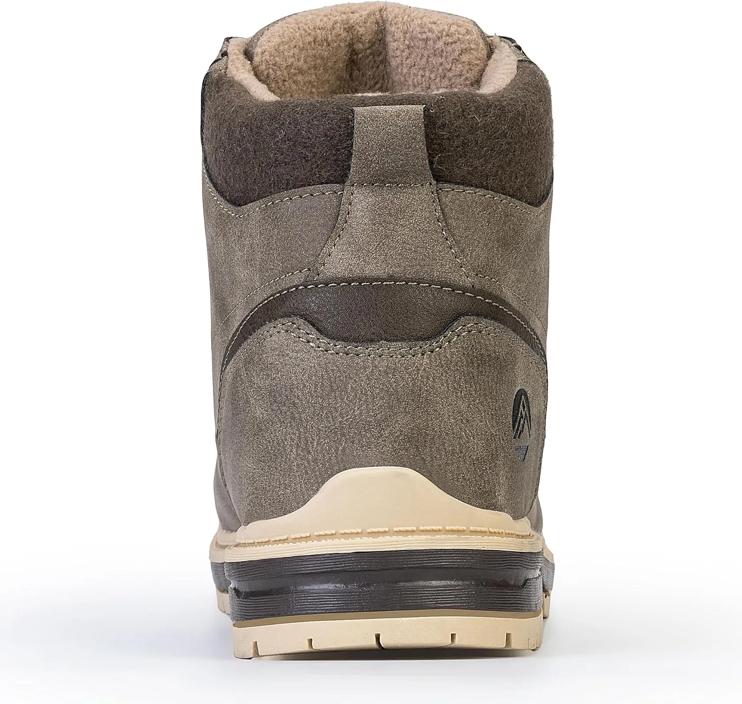 CC-Los Men's Winter Snow Boots with Sherpa Fleece Lining Waterproof Slip-Resistant Insulated Size 7.5-14