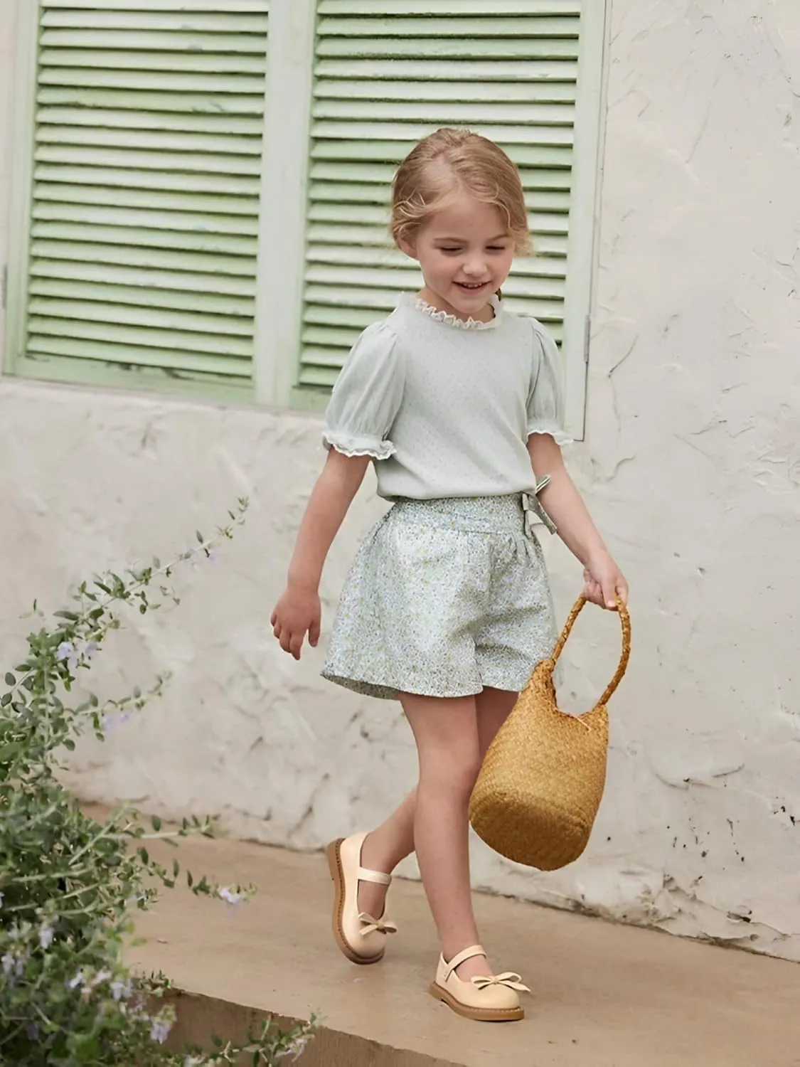 CIOR Toddler Little Girls Mary Jane Dress Shoes School Party Princess Dress Shoes for Girls Flats
