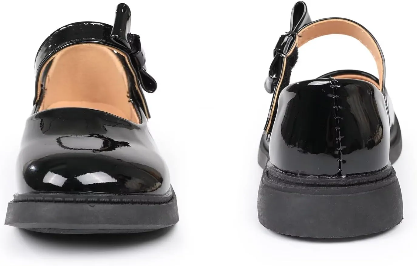 CIOR Toddler Little Girls Mary Jane Dress Shoes School Party Princess Dress Shoes for Girls Flats