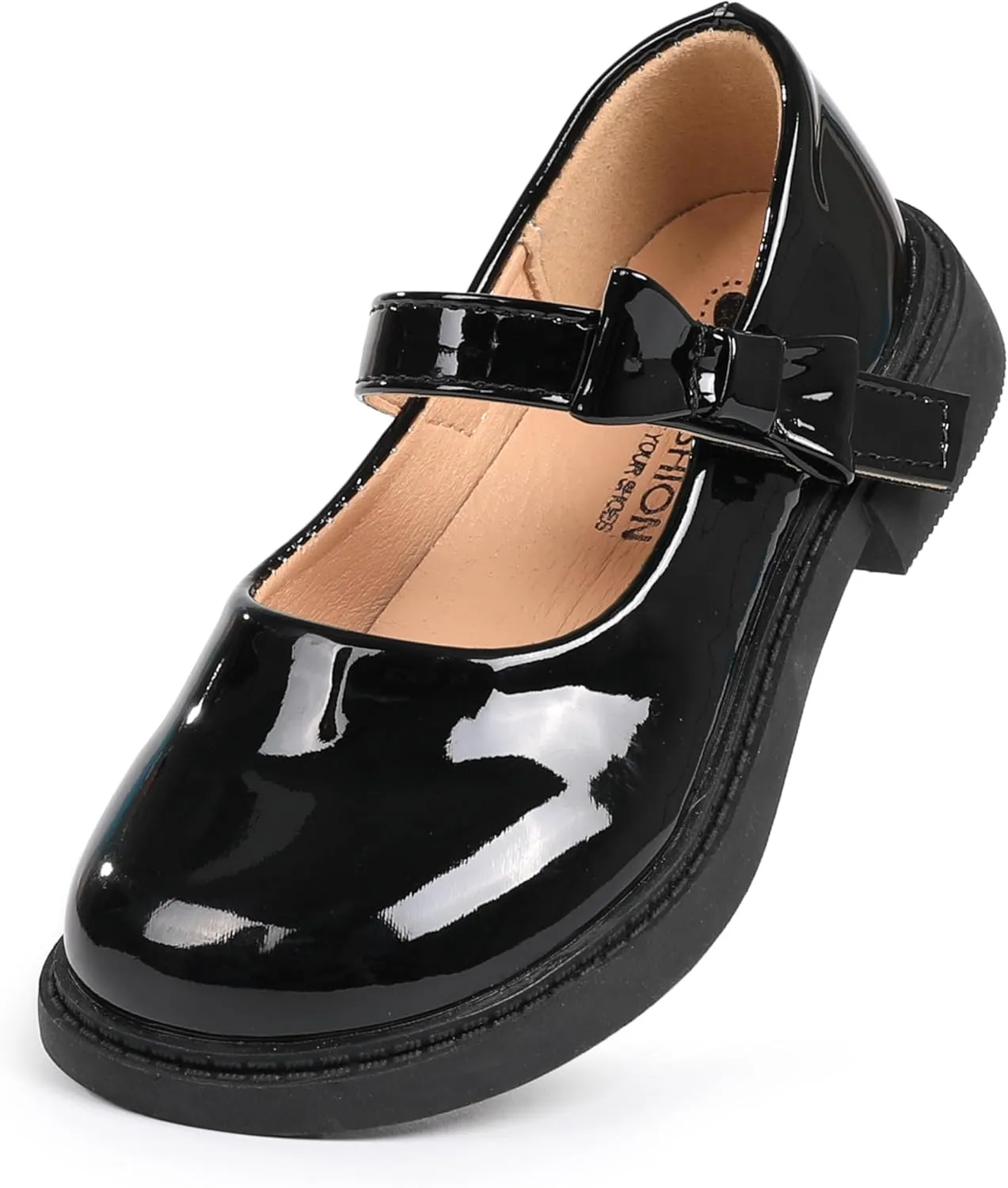 CIOR Toddler Little Girls Mary Jane Dress Shoes School Party Princess Dress Shoes for Girls Flats