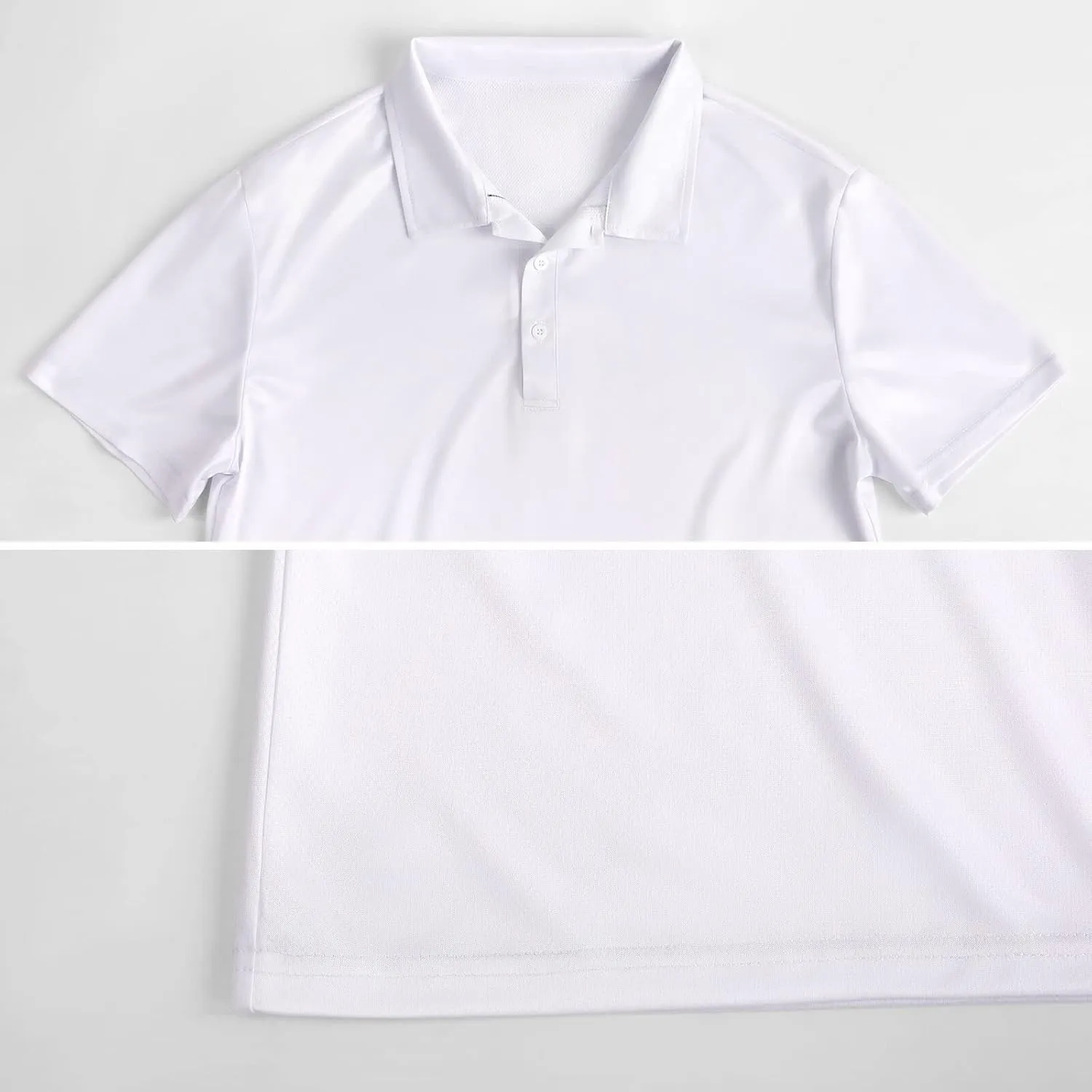Cocoa Coffee Beans Men's Polo Shirt Lightweight Golf Shirts Short Sleeve T-Shirt Summer Tees Tops