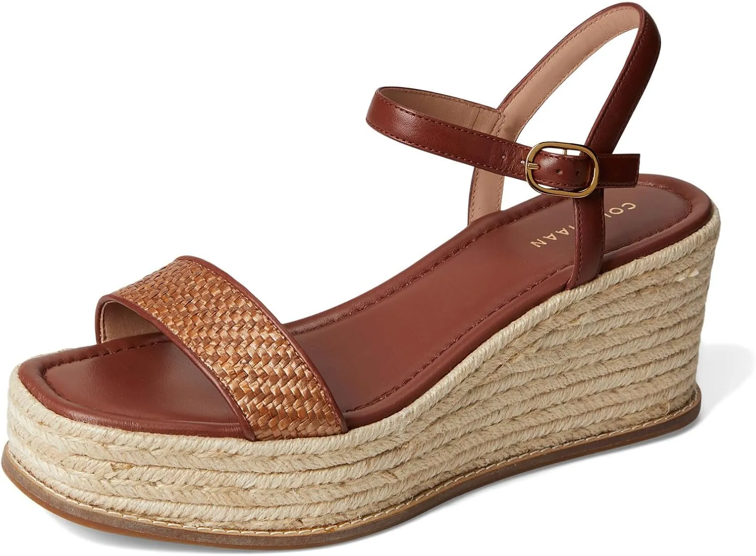 Cole Haan Women's Cloudfeel Keeton Flatform Espadrilles Heeled Sandal