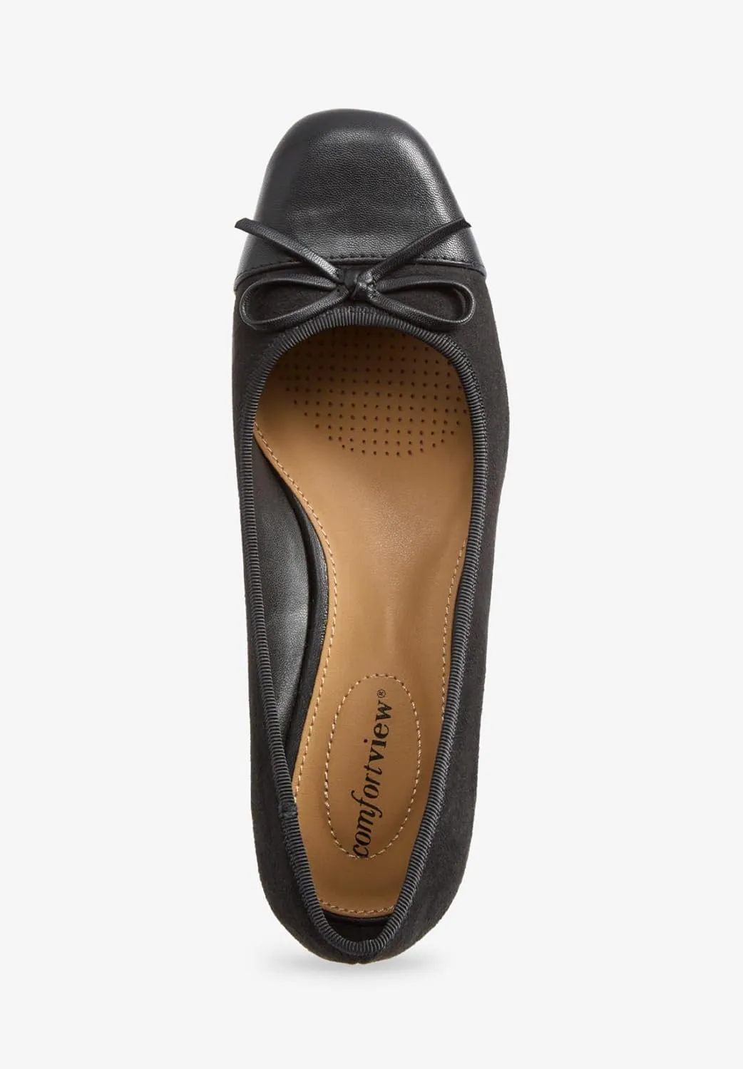 Comfortview Women's Wide Width The Jade Flat