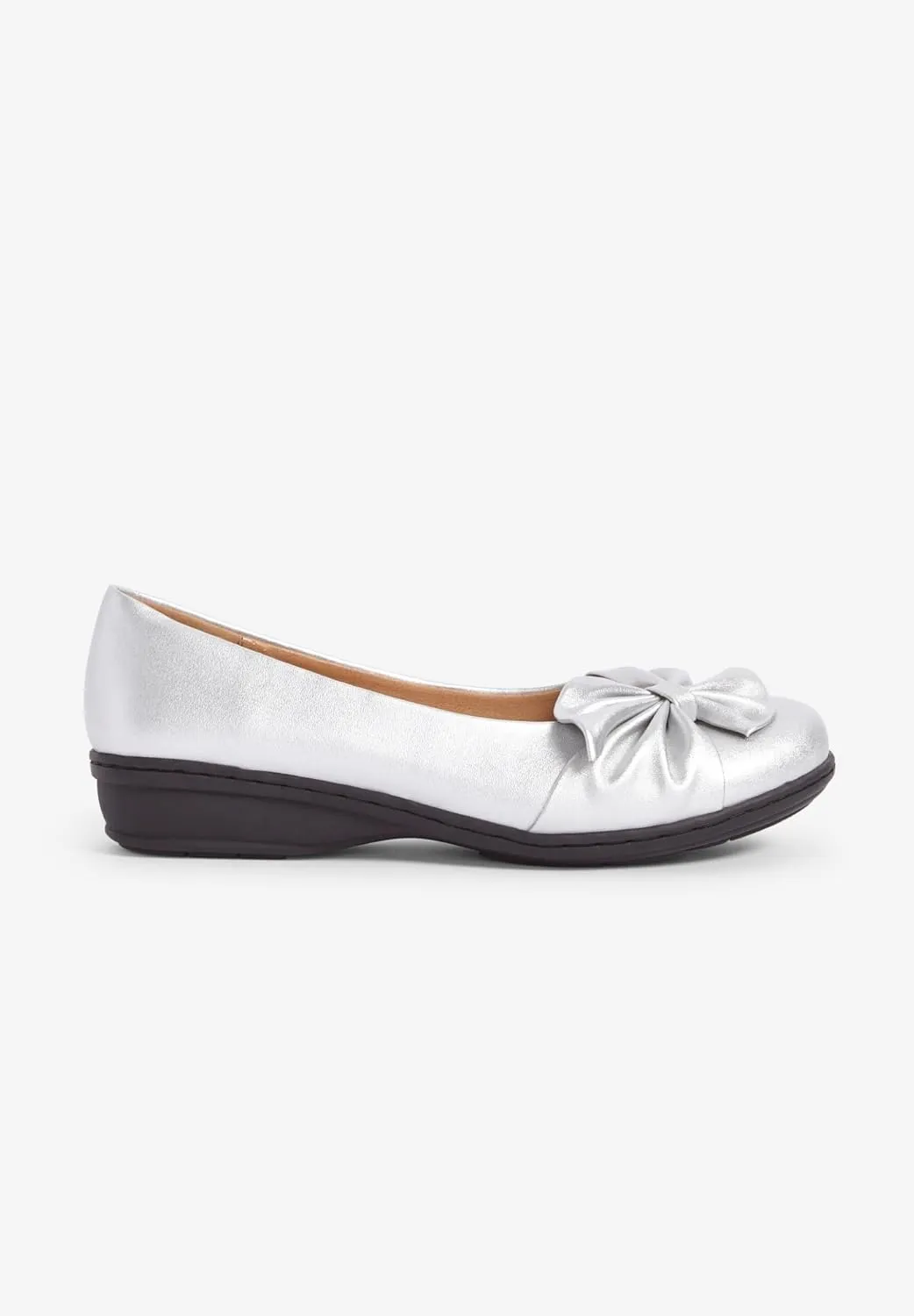 Comfortview Women's Wide Width The Pamela Slip-On Flat