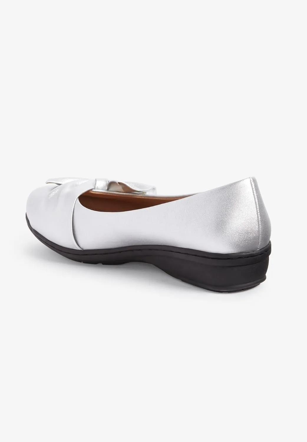 Comfortview Women's Wide Width The Pamela Slip-On Flat