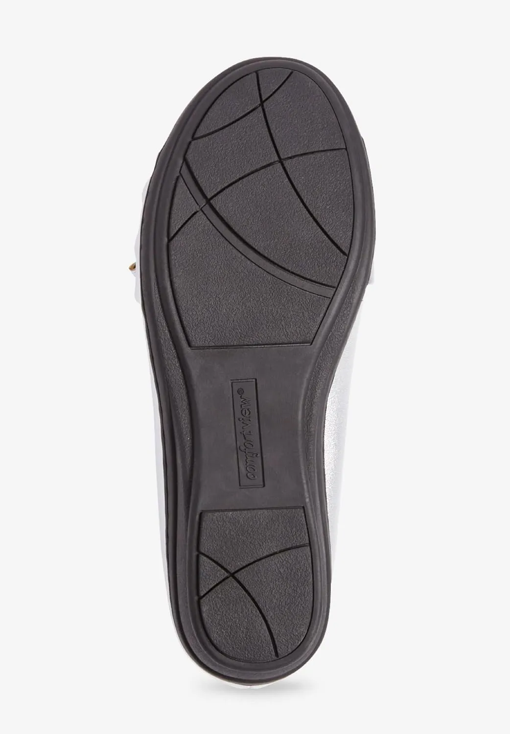 Comfortview Women's Wide Width The Pamela Slip-On Flat