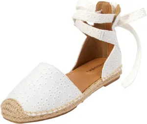 Comfortview Women's Wide Width The Shayla Flat Espadrille