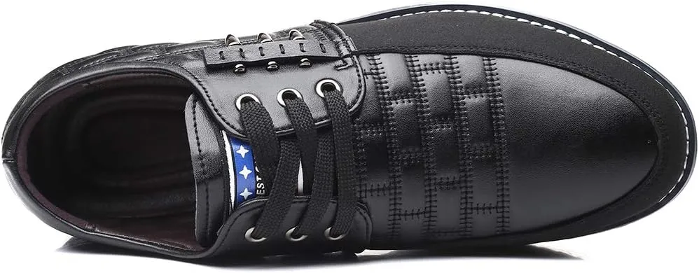 COSIDRAM Mens Casual Shoes Fashion Sneakers Dress Shoes for Men Walking Shoes Business Office Comfort Loafers
