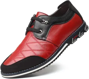 COSIDRAM Mens Casual Shoes Fashion Sneakers Dress Shoes for Men Walking Shoes Business Office Comfort Loafers