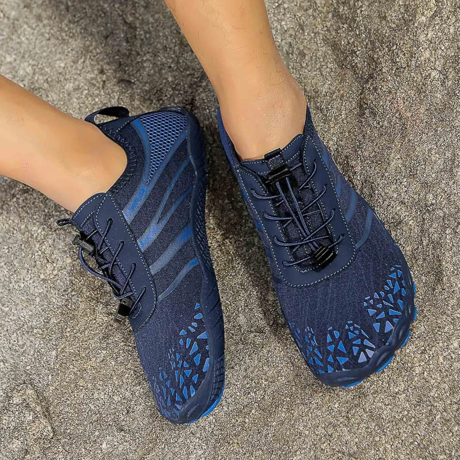 Couples All Seasons Five Finger Water Shoes Swimming Shoes Men and Women Multifunctional Yoga Shoes Barefoot Shoes Women