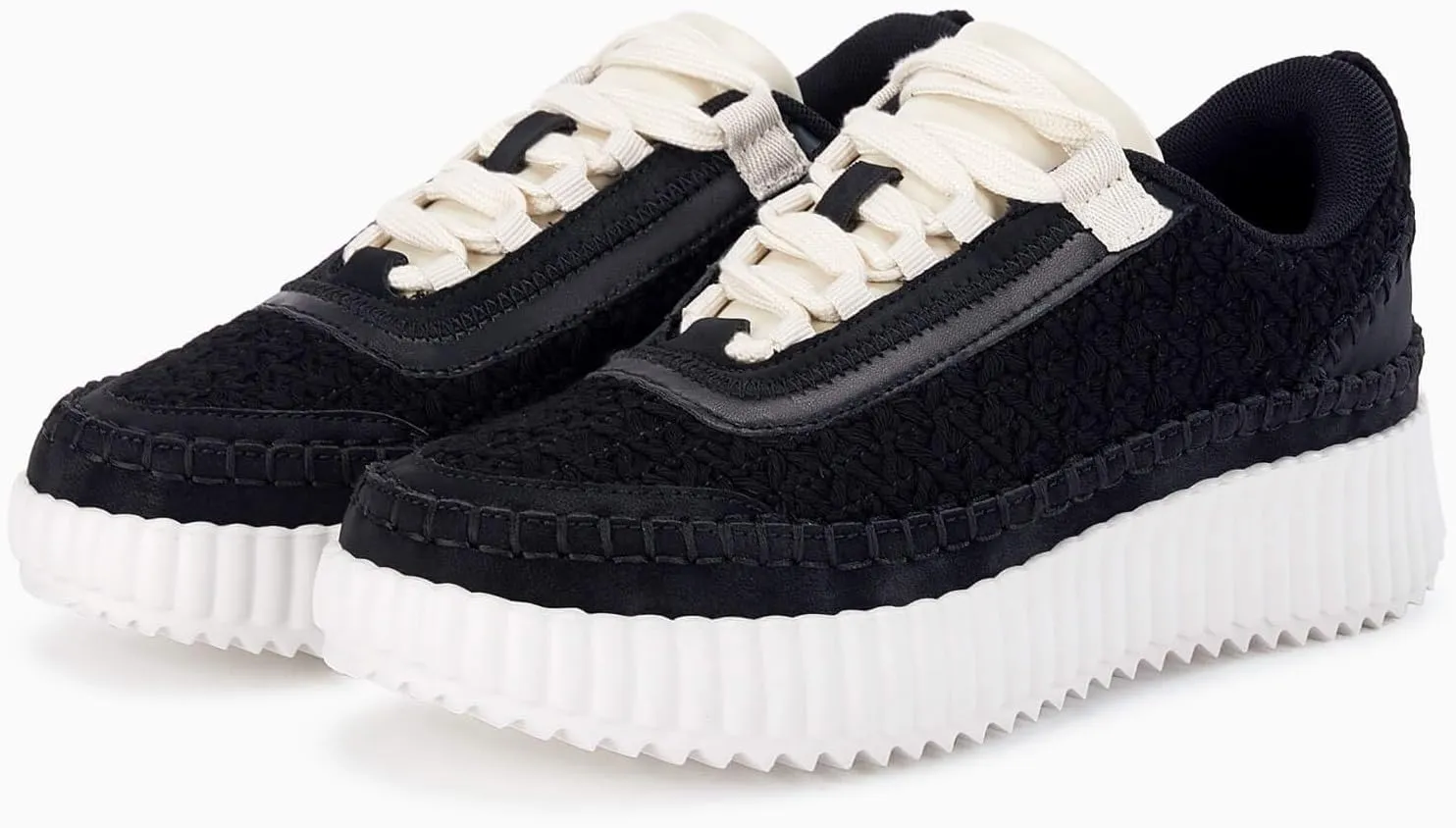 Coutgo Womens Platform Sneakers Lace Up Comfortable Casual Fashion Sneaker Walking Shoes