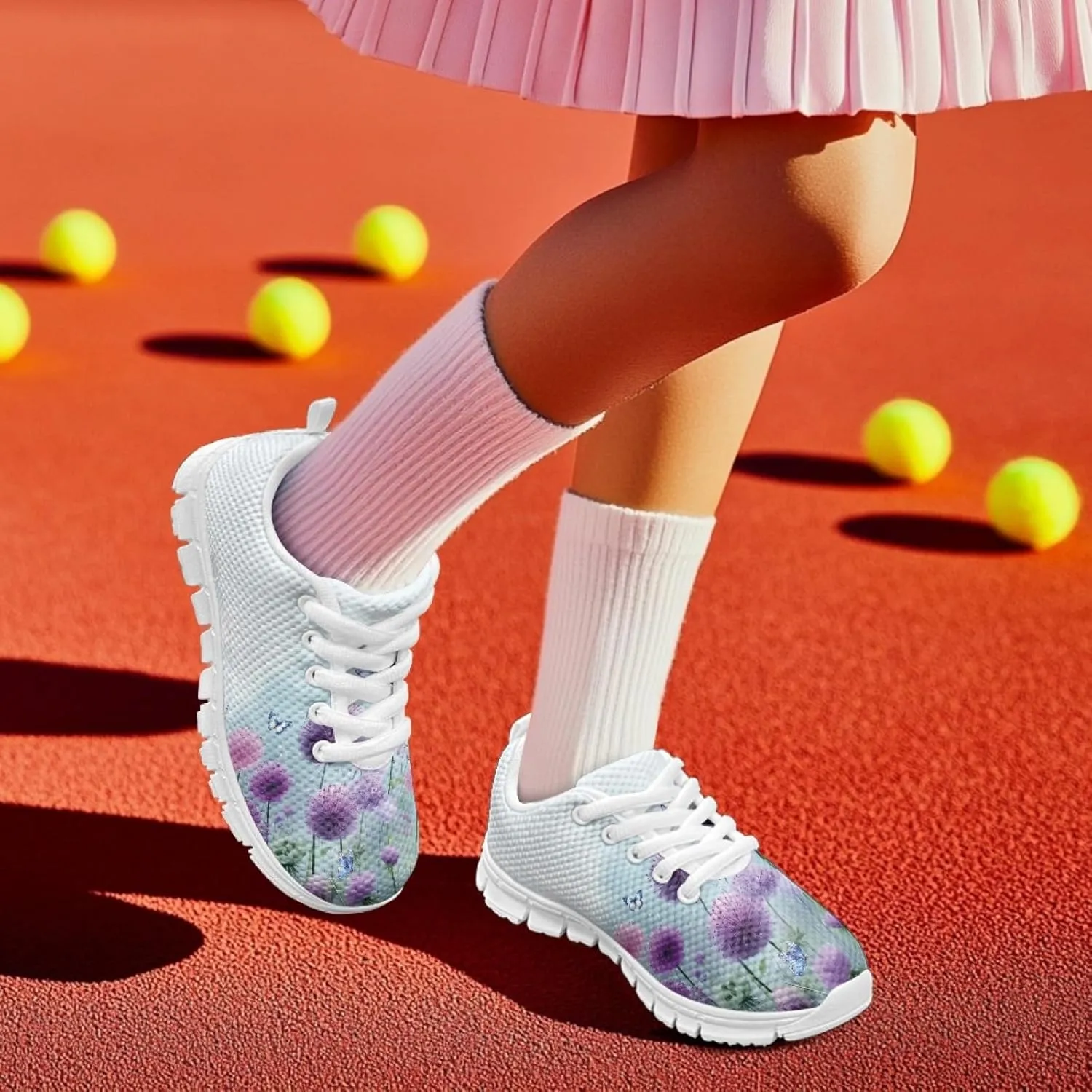Cumagical Kids Running Shoes Boys Girls Lightweight Breathable Sneakers Non-Slip Sole Athletic Shoes