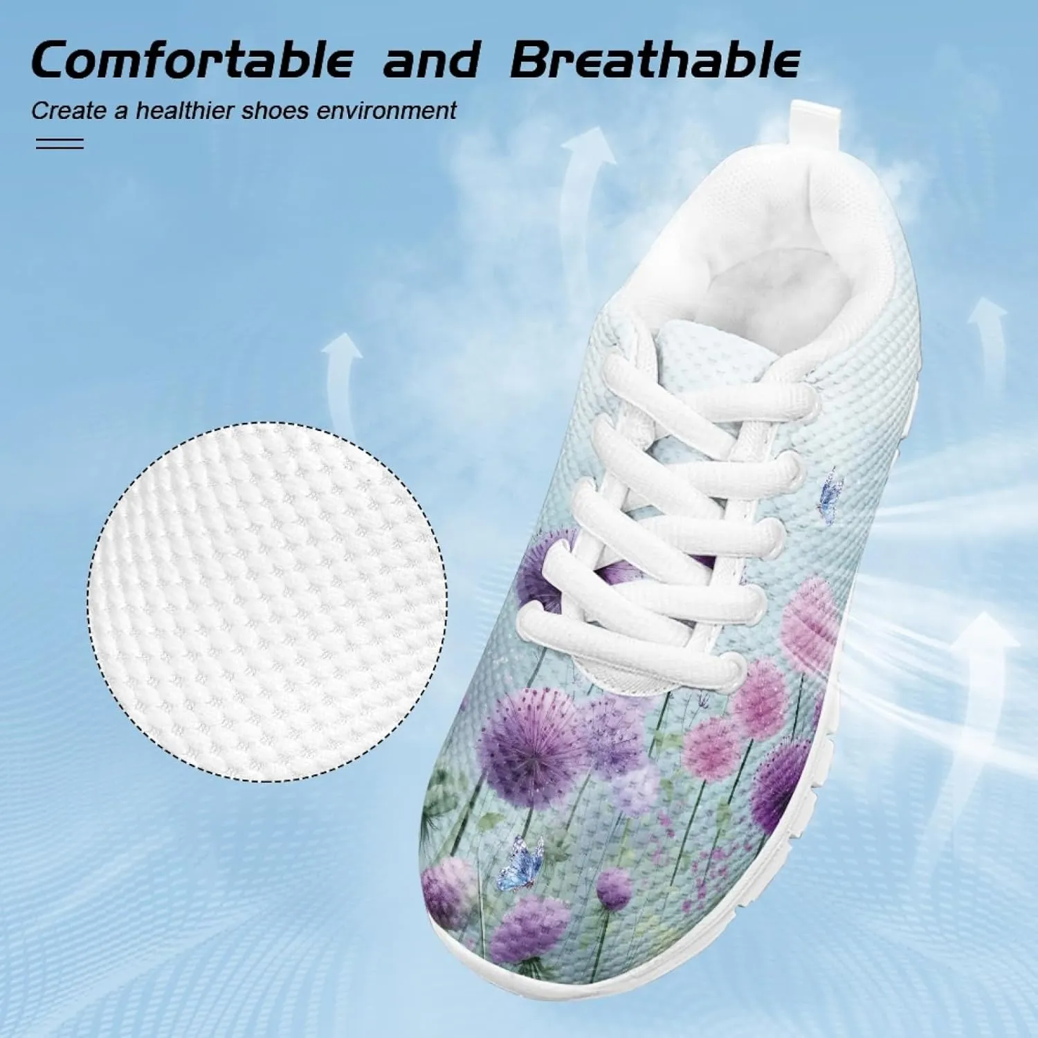 Cumagical Kids Running Shoes Boys Girls Lightweight Breathable Sneakers Non-Slip Sole Athletic Shoes