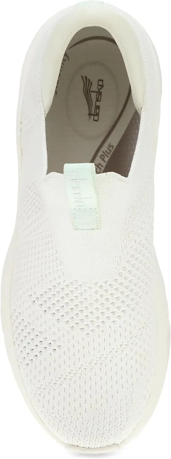 Dansko Pep Slip-On Walking Sneakers for Women - Comfortable, Breathable Walking Shoes with Arch Support - Stain Resistant with Lightweight Rubber Outsole