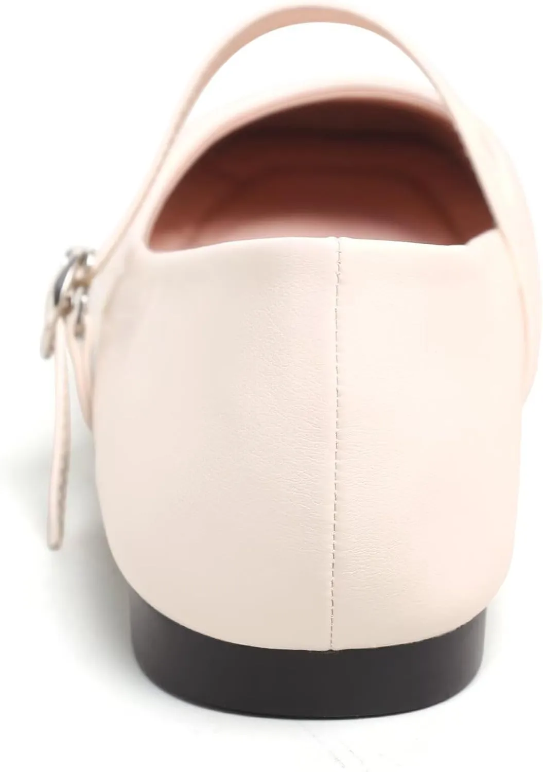 Dear Time Mary Jane Flats for Women Ballets Flats Strap Shoes Dressy Comfortable Square Toe Mary Jane Buckle Flats Shoes