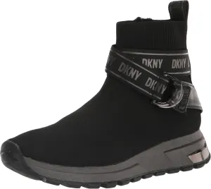 DKNY Women's High Top Slip-On Wedge Sneaker